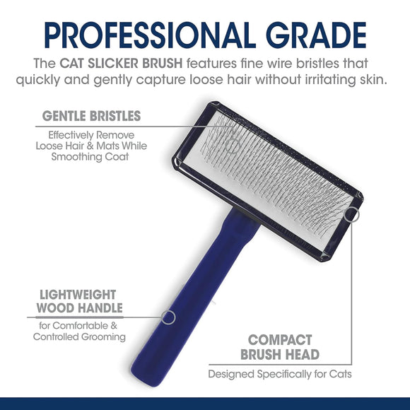 Four Paws Magic Coat Professional Series Slicker Brush For Cats