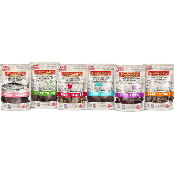 Evanger's Nothing but Natural Gently Air Dried Wild Salmon Dog & Cat Treats (3.5 oz)