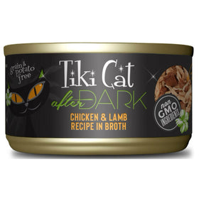 Tiki Cat After Dark Chicken & Lamb Grain-Free Wet Food For Cats (2.8 oz x 12 cans)
