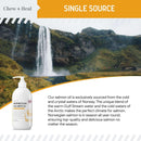 Chew + Heal Norwegian Salmon Oil Skin & Coat Supplement For Dogs & Cats