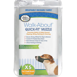Four Paws Quick-Fit Muzzle For Dogs - X-Small - Dog Muzzles 1