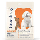 Groovies Original Dental Chews for Small Dogs