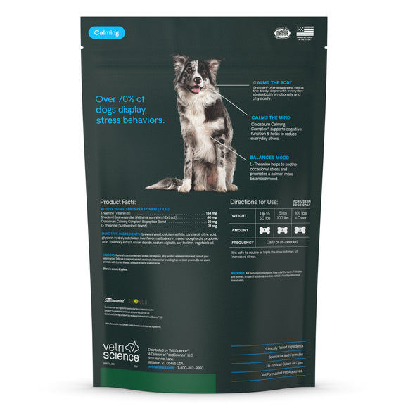 Long Lasting Calm & Confident Chews for Dogs