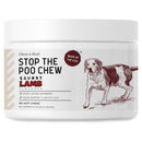 Chew + Heal Stop the Poo Chew Coprophagia Supplement for Dogs- Savory Lamb Flavor (120 Count)