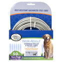 Four Paws Walk-About Heavy Weight Overhead Trolley & Tie-Out Cable for Dogs under 100 lbs