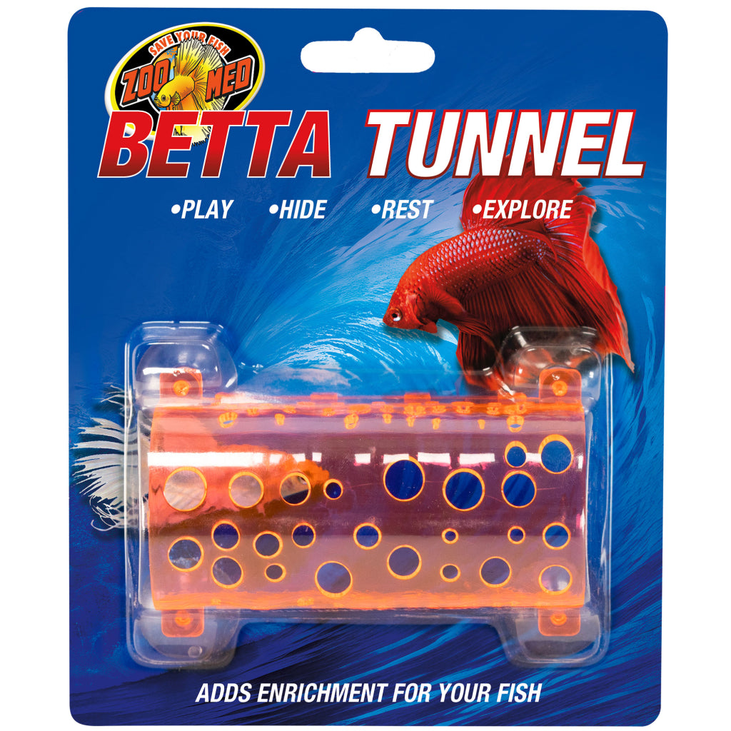 Zoo Med Betta Fish Tunnel (assorted colors)