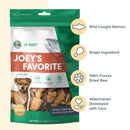 Dr. Marty, Joey’s Favorite Freeze Dried Salmon Treats (4 oz)