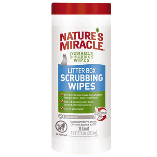 Nature's Miracle Litter Box Scrubbing Wipes (30 ct)