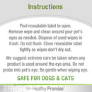 Four Paws Healthy Promise Eye Wipes For Cat & Dog  (35 ct)