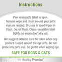 Four Paws Healthy Promise Eye Wipes For Cat & Dog  (35 ct)