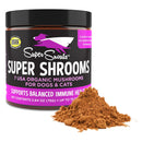 Super Snouts Super Shrooms 7 Organic Medicinal Mushroom Immune Health Supplement for Dogs & Cats