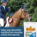 Bute less pellets help ease discomfort resulting from everyday activity and exercise. 