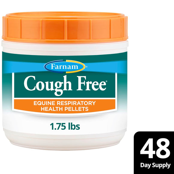 Farnam Cough Free Respiratory Supplement Health Pellets for Horses