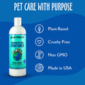 Earthbath Oatmeal & Aloe Conditioner Vanilla Almond For Dogs & Cats (16 oz)