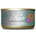 Tiki Cat Silver for Seniors Tuna & Mackerel Grain-Free Food For Cats (2.4 oz x 12 cans)