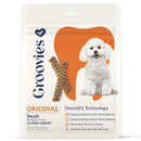 Groovies Original Dental Chews for Small Dogs