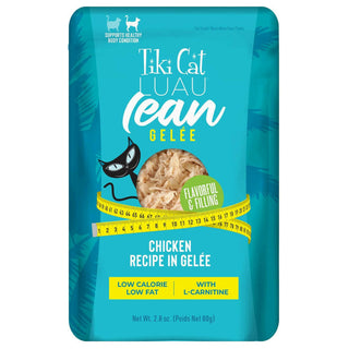 Tiki Cat Luau Lean Gelee Chicken Grain-Free Wet Food For Cats (2.8 oz x 12 Pouches)