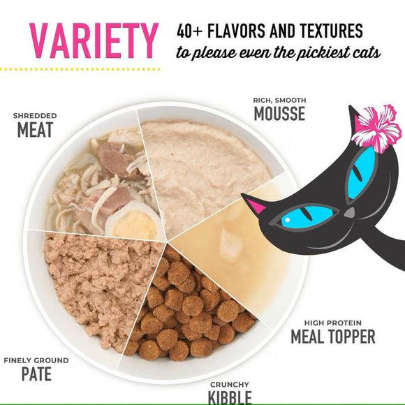 Tiki Cat Mackerel & Sardine Grain-Free Wet Canned Food For Cat (2.8 oz x 12 cans)