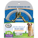 Four Paws Walk-About Heavy Weight Overhead Trolley & Tie-Out Cable for Dogs under 100 lbs-12