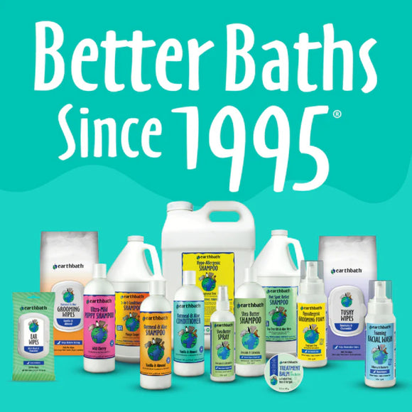 Earthbath Paw Wash with Scrubber Brush for Dogs & Cats (8 oz)