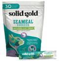 Solid Gold SeaMeal Squeeze is a lickable cat treat that supports skin and coat health for cats.