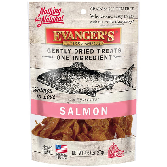 Evanger's Nothing but Natural Gently Air Dried Wild Salmon Dog & Cat Treats (3.5 oz)
