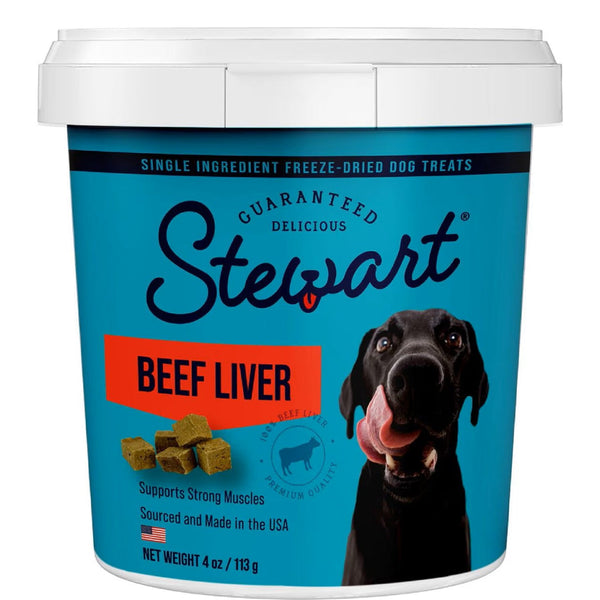 Stewart Beef Liver Freeze-Dried Treats For Dogs