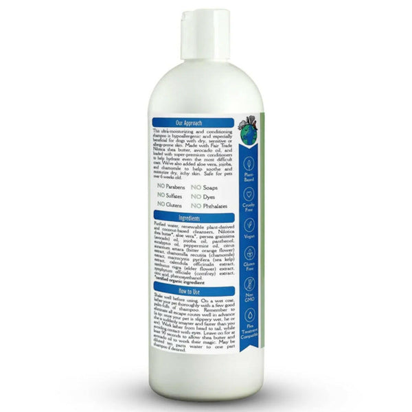 Earthbath Hypoallergenic Shea Butter Shampoo For Dogs & Cats (16 oz)