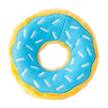 Zippy Paws Donutz Squeaky Plush Toy For Dog (Blueberry)