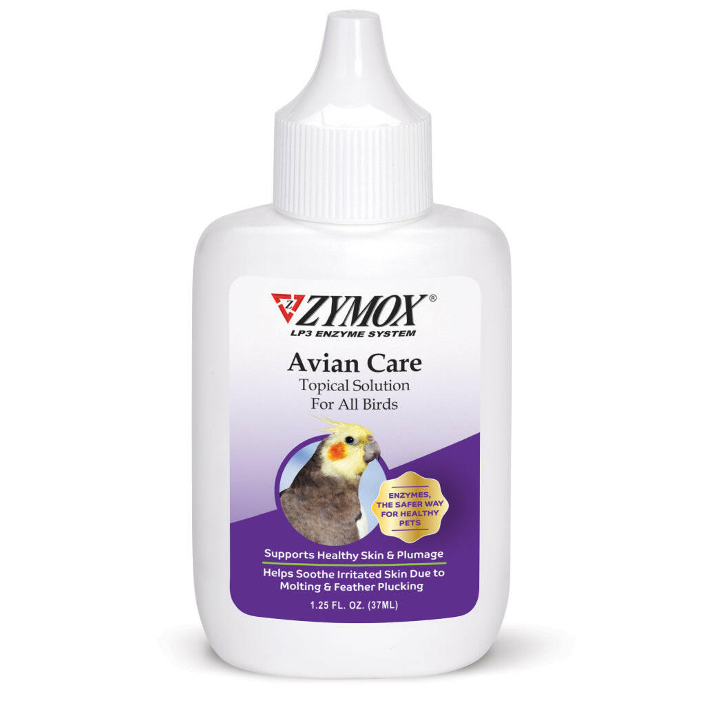 Zymox Avian Care Topical Solution w/o Hydrocortisone - Bottle (1.25 oz)