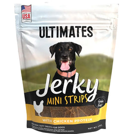Ultimates Chicken Protein Jerky Mini Strips Dog Treats (7 oz)