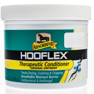 Hooflex ointment is a therapeutic conditioner with antibacterial and antifungal properties for horses