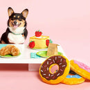 Zippy Paws Jumbo Donutz Interactive Squeaky Toy for Dogs