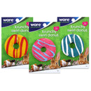 Ware Fun Chew Krunchy Swirl Donut Chew Toy For Small Animals