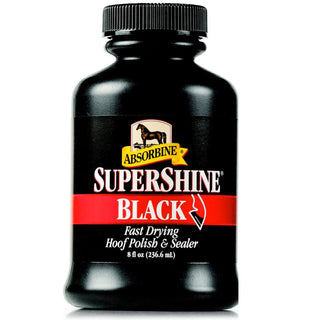 Absorbine SuperShine is a fast drying horse hoof polish and sealer