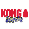 Kong Squeakair Ball with Rope Toy For Dogs (Medium)