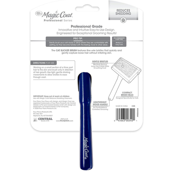 Four Paws Magic Coat Professional Series Slicker Brush For Cats