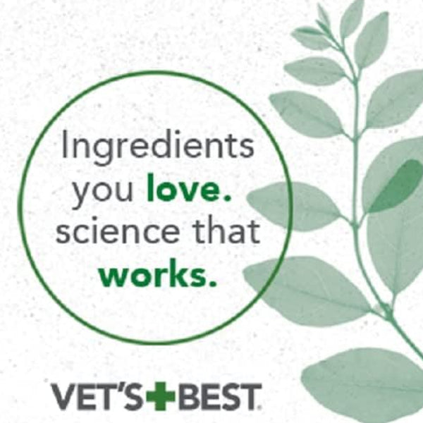 vet's best supplements are made with ingredients you'll love backed by science that works.