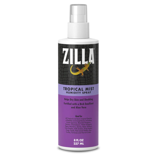 Zilla Tropical Mist Humidity Spray For Reptiles (8 oz)