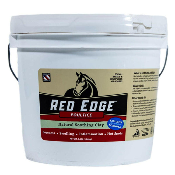 Redmond Red Edge Natural Soothing Clay Poultice Supplement For Horse (8.5 lb)