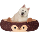 Squishmallows Plush Bolster Pet Bed -Hans the Hedgehog