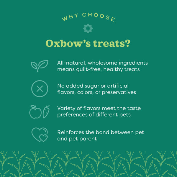 Oxbow Animal Health Simple Rewards Timothy Small Animal Treats (1.4 oz)