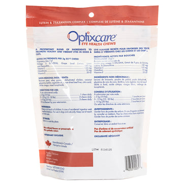 Optixcare Eye Health Chews for Dogs & Cats (90 chews)