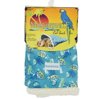 Multipet Margaritaville Crinckle Sack with Catnip Toy For Cats