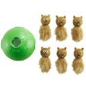 Outward Hound Snuffle N' Treat Interactive Puzzle Ball & Treat Dispenser Toy For Dogs