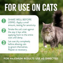 TropiClean Natural Flea & Tick No Rinse Shampoo for Cats (7.4 oz)