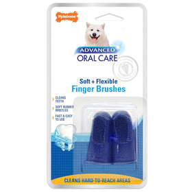 Nylabone Advanced Oral Care Finger Brush For Dogs (2 ct)