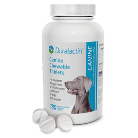 Duralactin® Canine Chewable Joint Health Supplement Tablets for Dogs