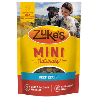 Zuke's Mini Naturals Beef Recipe Training Treats for Dogs (16 oz)