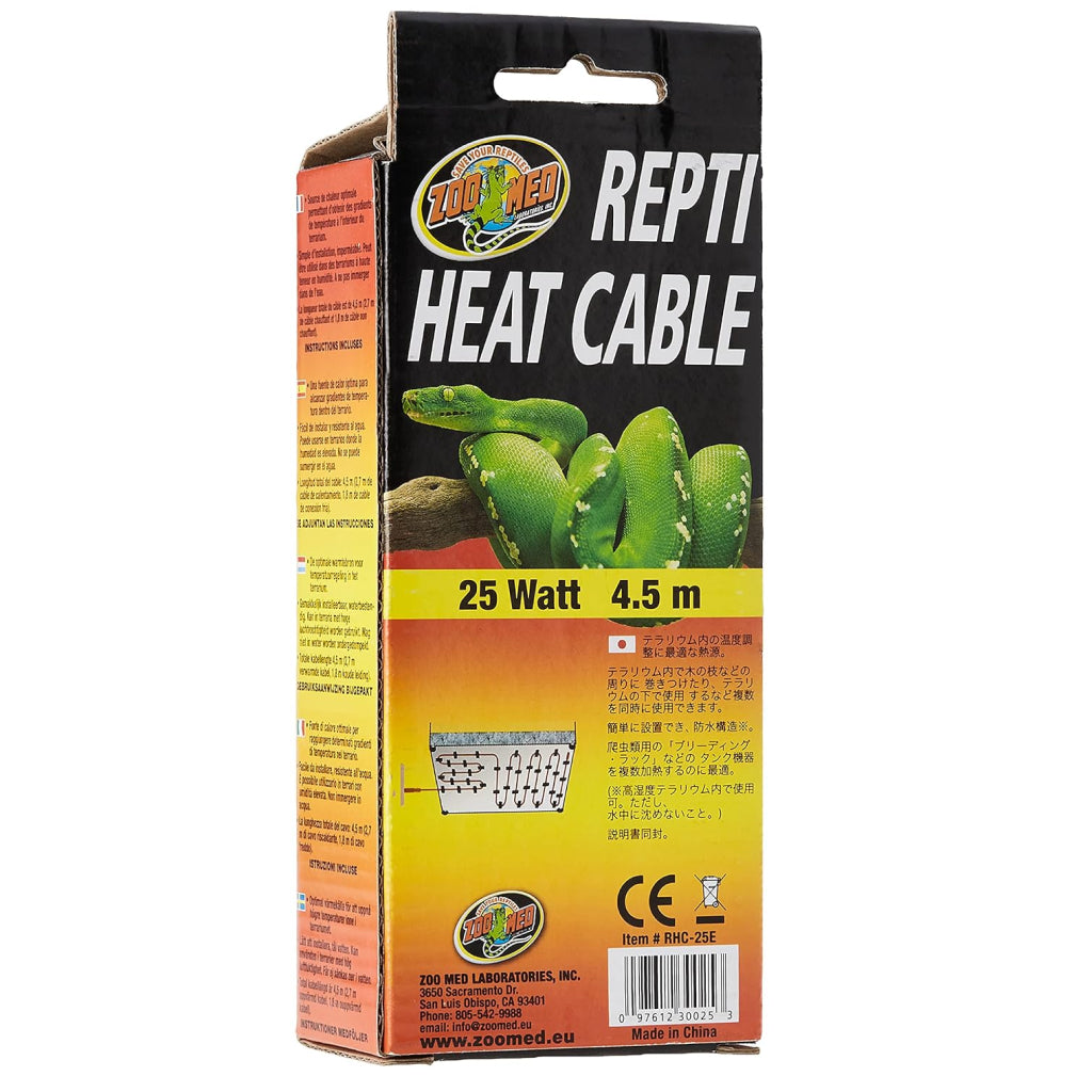 Zoo Med Repti Heat Cable (25 watt 14.75 ft)